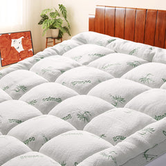 SakuraHome empaque frontal del topper mostrando tamaño Twin XL y beneficio comodidad