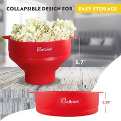 Close-up of Salbree silicone handle showing heat-resistant grip and safety