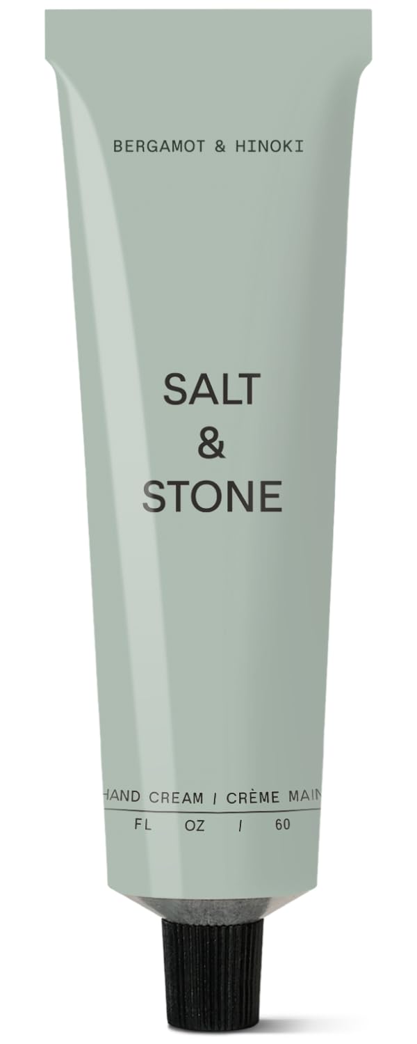Salt & Stone tubo frontal mostrando diseño y tamaño práctico