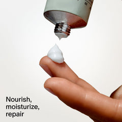 Salt & Stone etiqueta legible con fragancia Bergamot & Hinoki y beneficios