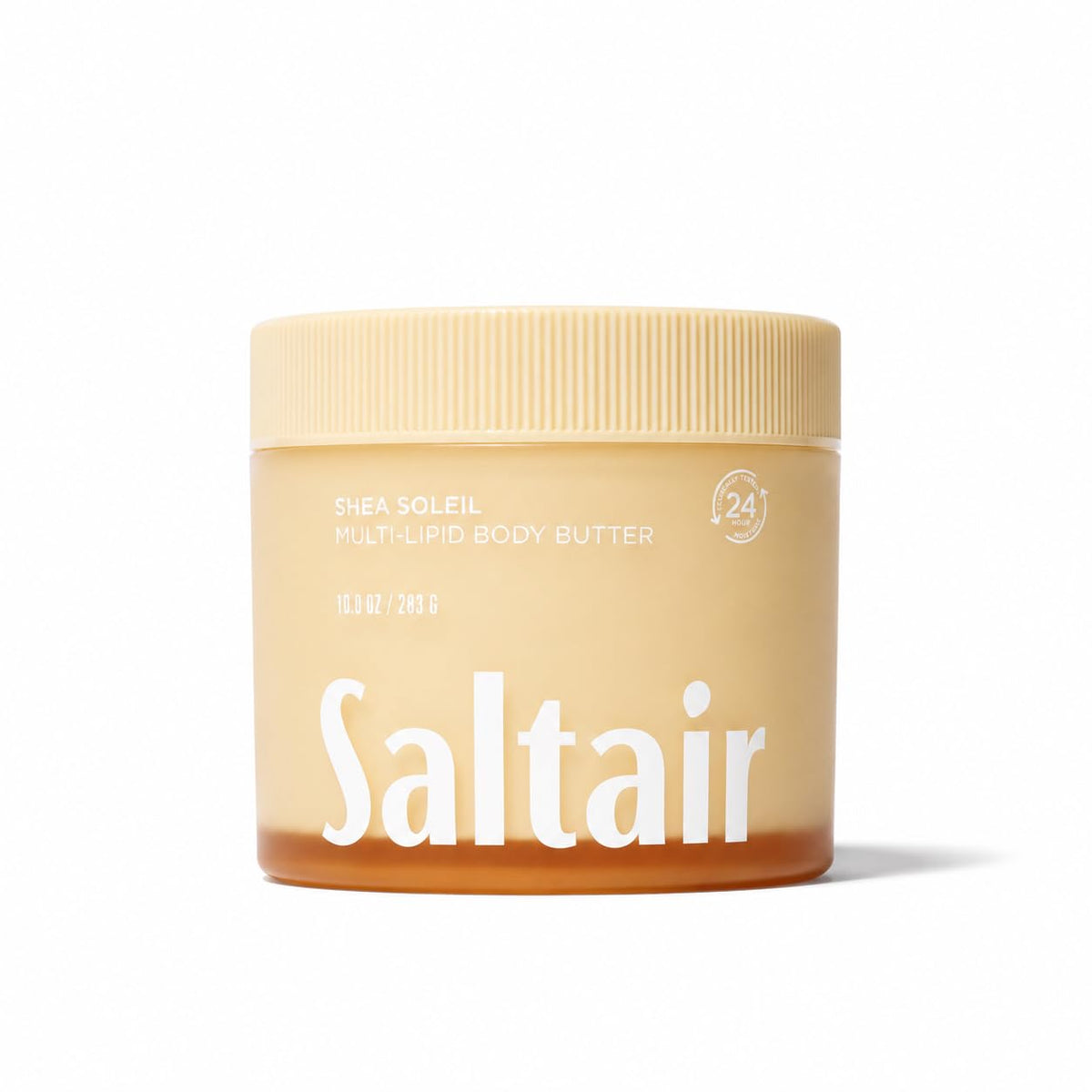 Saltair envase frontal mostrando formato de 10 oz y diseño atractivo