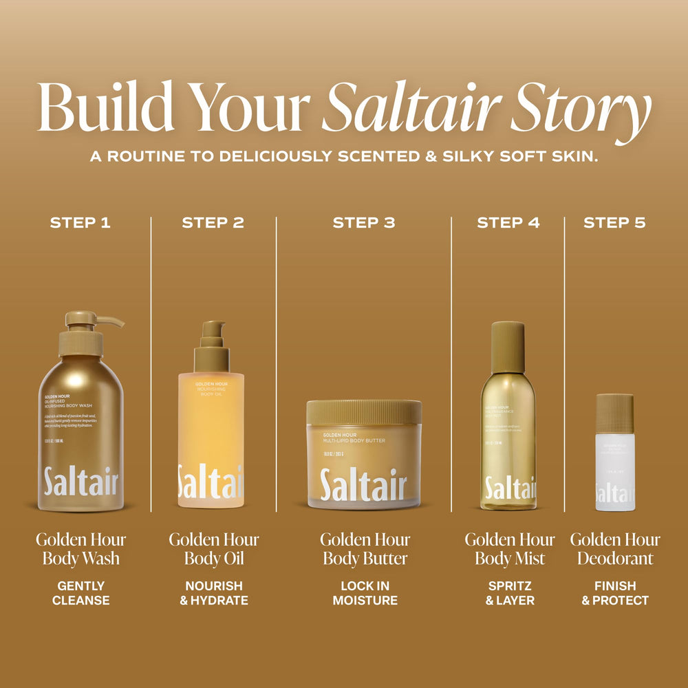 Saltair ingredientes naturales coco y karité que nutren la piel