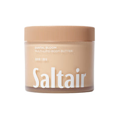 Saltair envase frontal Santal Bloom, presentación de 10 oz y acabado elegante