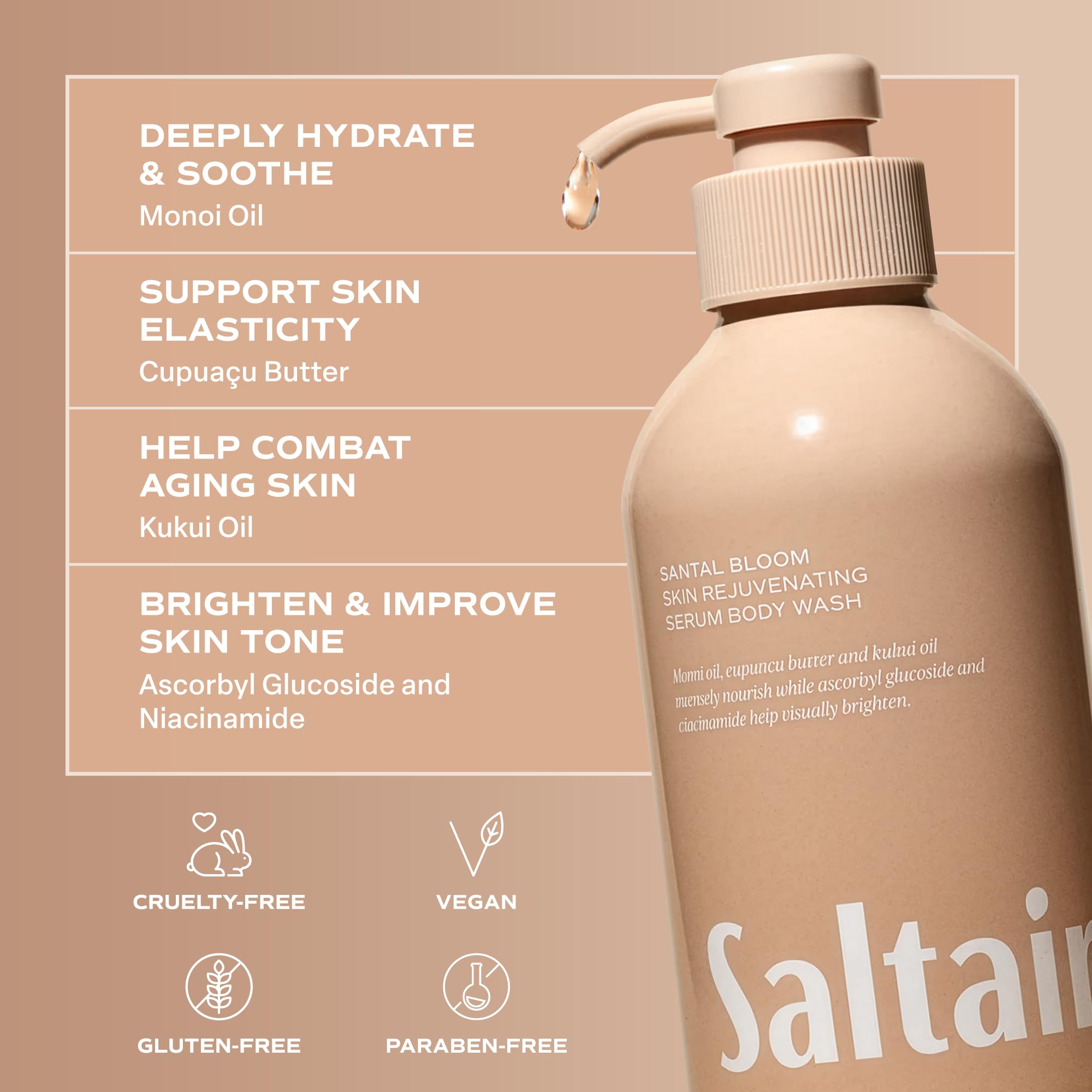 Saltair pack presentado como regalo ideal para cuidado corporal