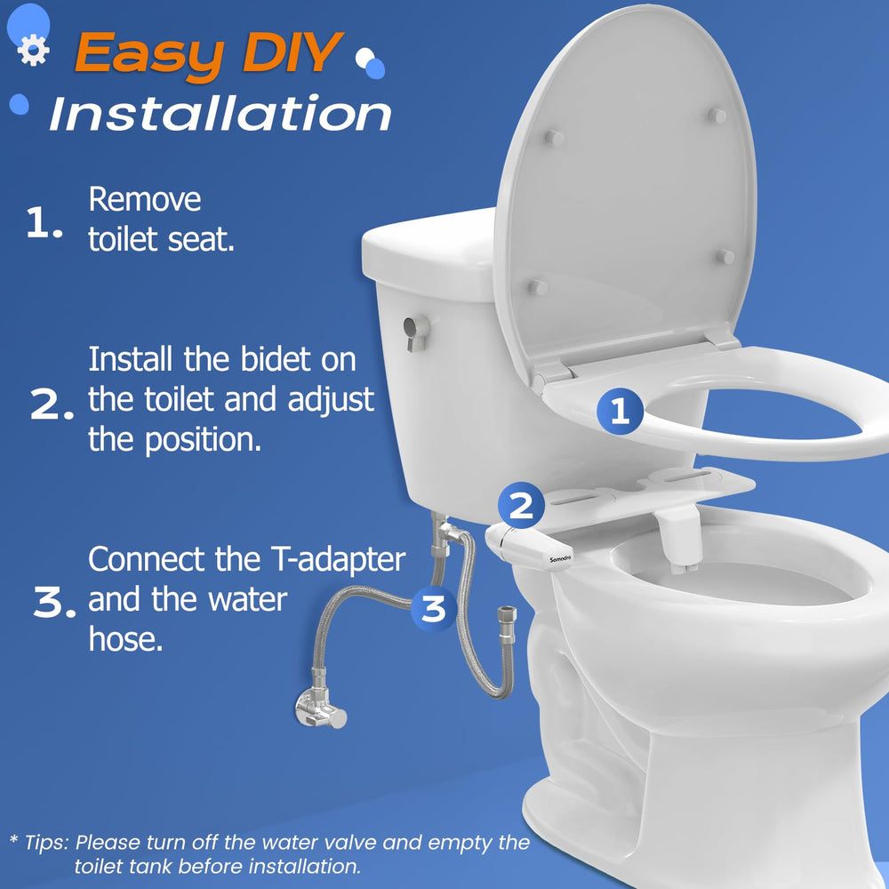 SAMODRA rotation dial control image illustrating adjustable water pressure