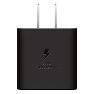 Samsung cargador 45W puerto USB‑C, conexión segura y transferencia eficiente