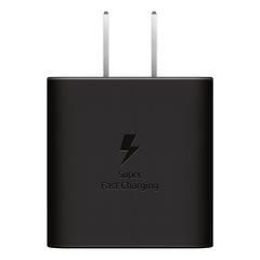 Samsung cargador 45W puerto USB‑C, conexión segura y transferencia eficiente
