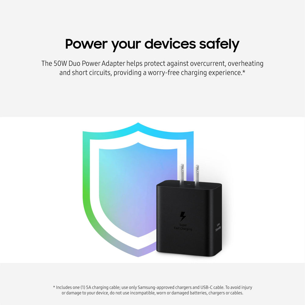 Samsung adaptador guardado en maleta, ideal para viajes y ahorro de espacio