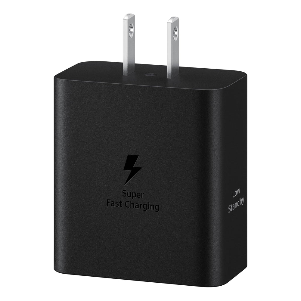 Samsung vista lateral con ambos puertos USB-C y conector para carga simultánea