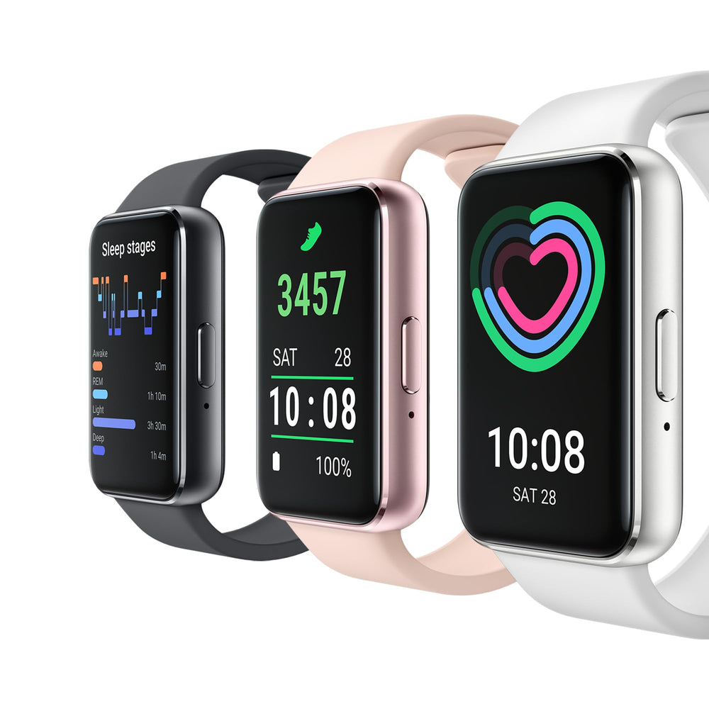 Samsung Galaxy FIT 3 comparación de tamaño en mano para referencia práctica