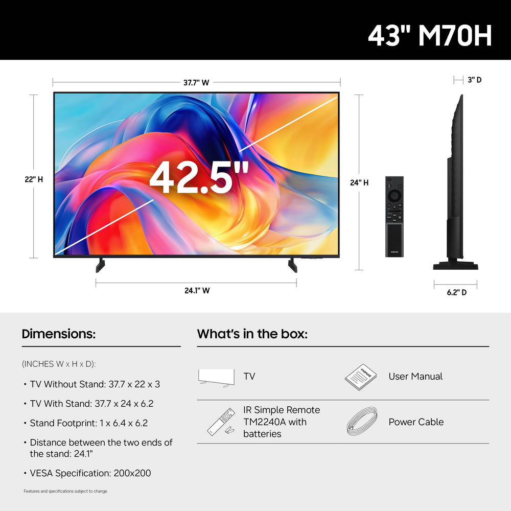 Samsung M70H detalle Mini LED mostrando control de luz y mayor contraste