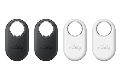 Samsung SmartTag2 front view showing compact tracking convenience