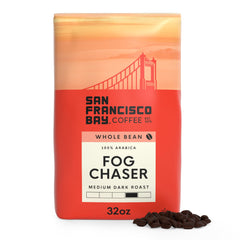 SAN FRANCISCO BAY bolsa frontal mostrando marca y 2 lb, invita a comprar