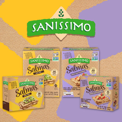 Sanissimo bandeja con galletas para mesa de fiesta, presentación atractiva