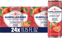 Sanpellegrino pack frontal mostrando 24 latas y conveniencia para fiestas