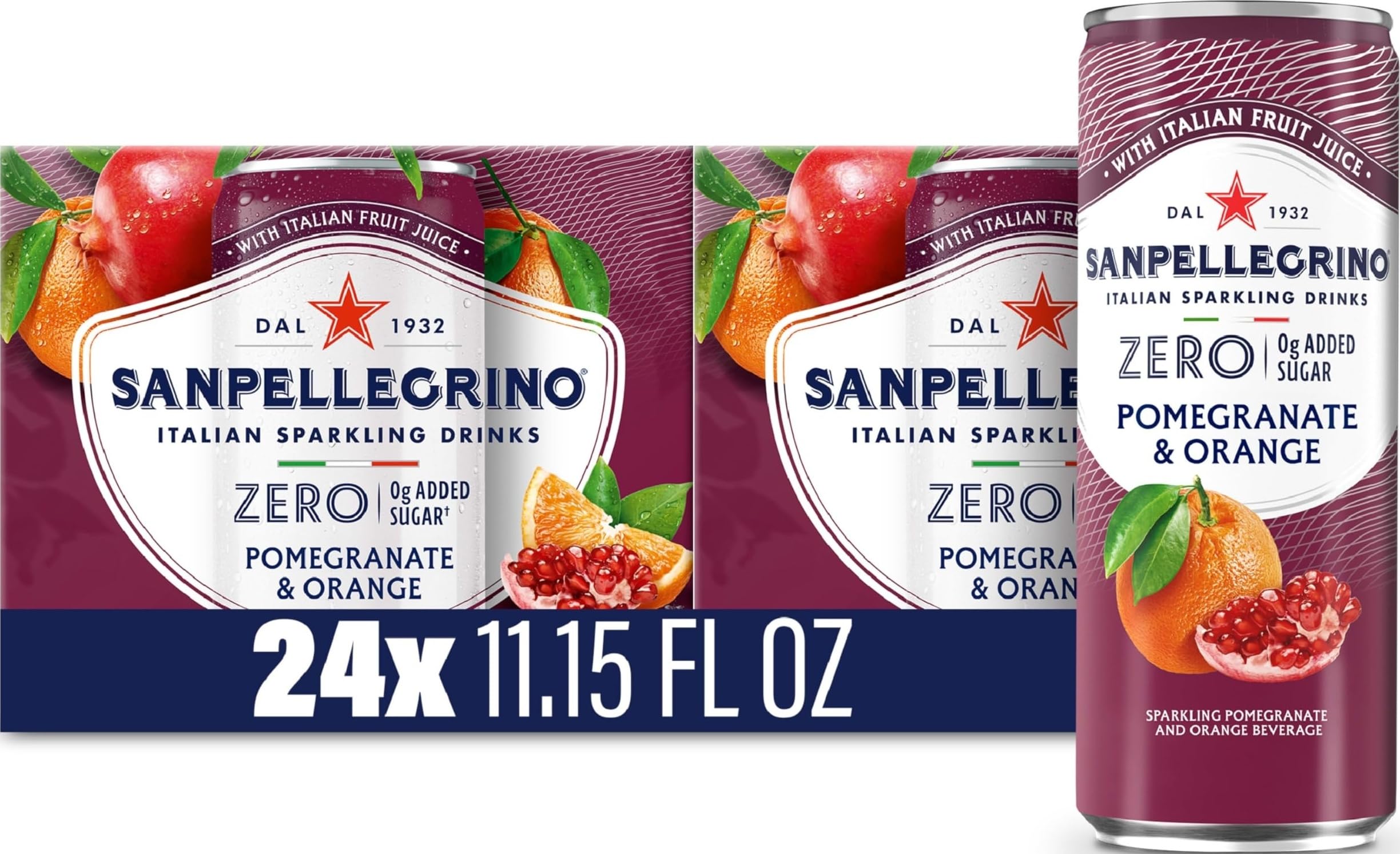 Sanpellegrino frente del pack Pom & Orange mostrando diseño y conveniencia