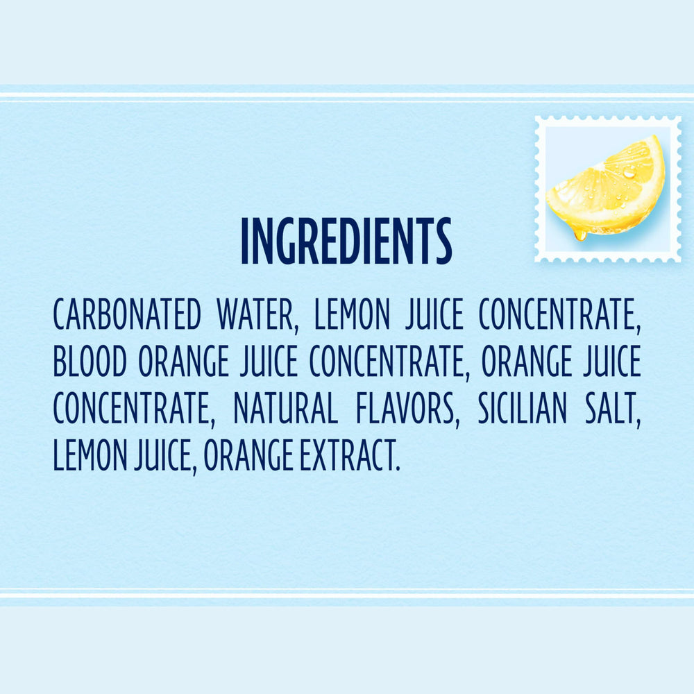 San Pellegrino lata con lema reciclable resaltando envase sostenible