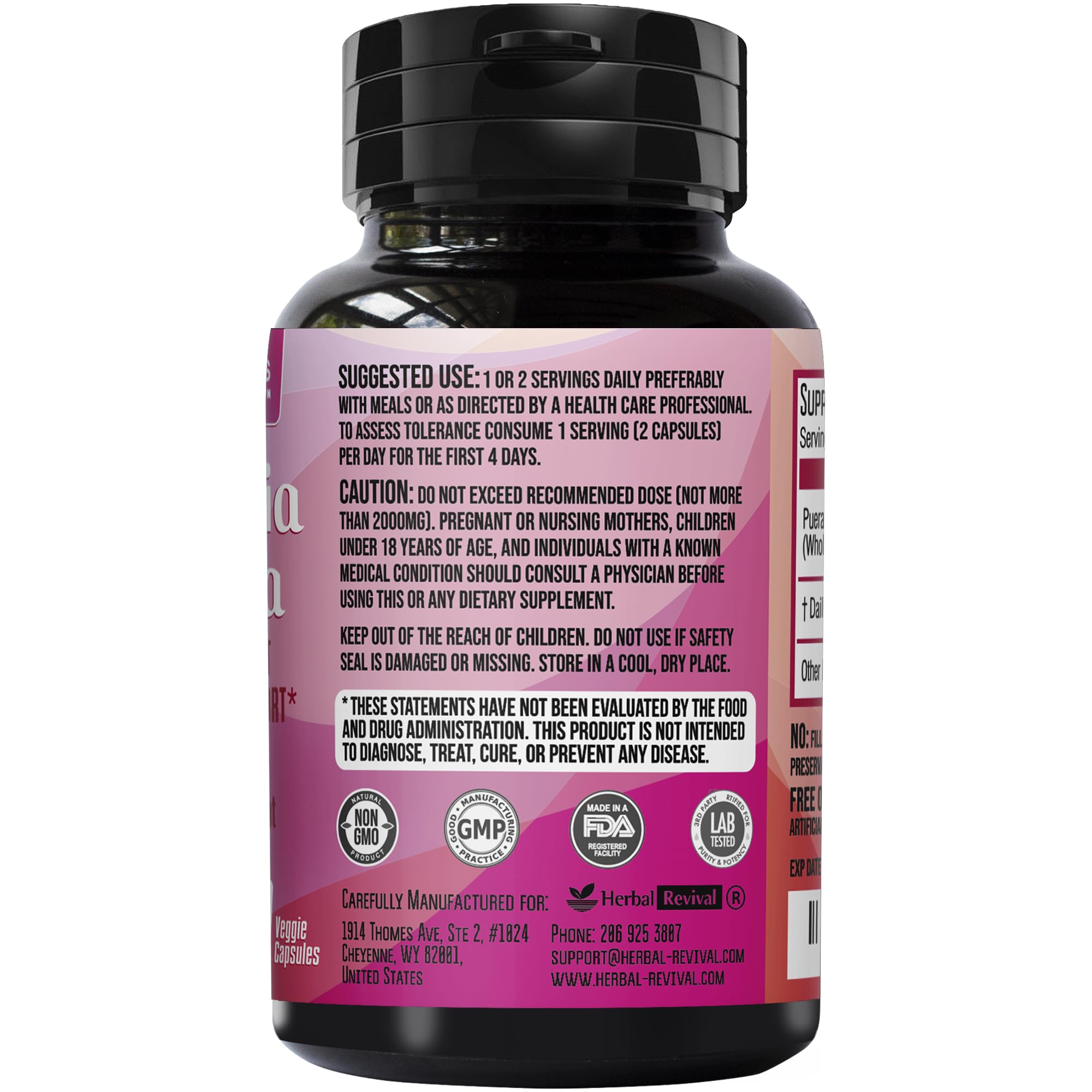 Raíz de Pueraria Mirifica fresca usada por Sapir's Nutrition para máxima potencia