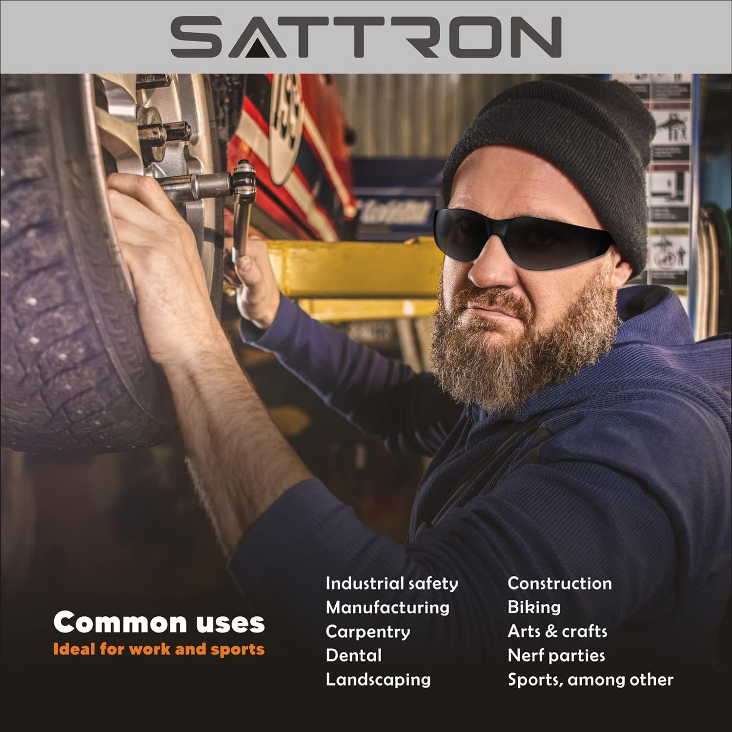 SATTRON empaques individuales del pack de 24 listos para distribución