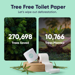 Save Trees roll close-up texture highlighting plush softness