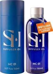 SCENTHORIZON envase frontal de Monaco 150 ml mostrando diseño elegante y aspecto premium
