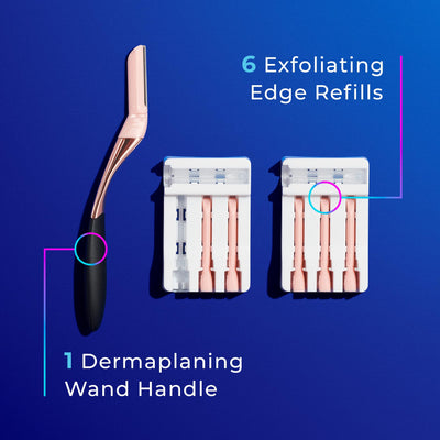 Schick Hydro Silk en tocador mostrando resultado radiante y rutina diaria