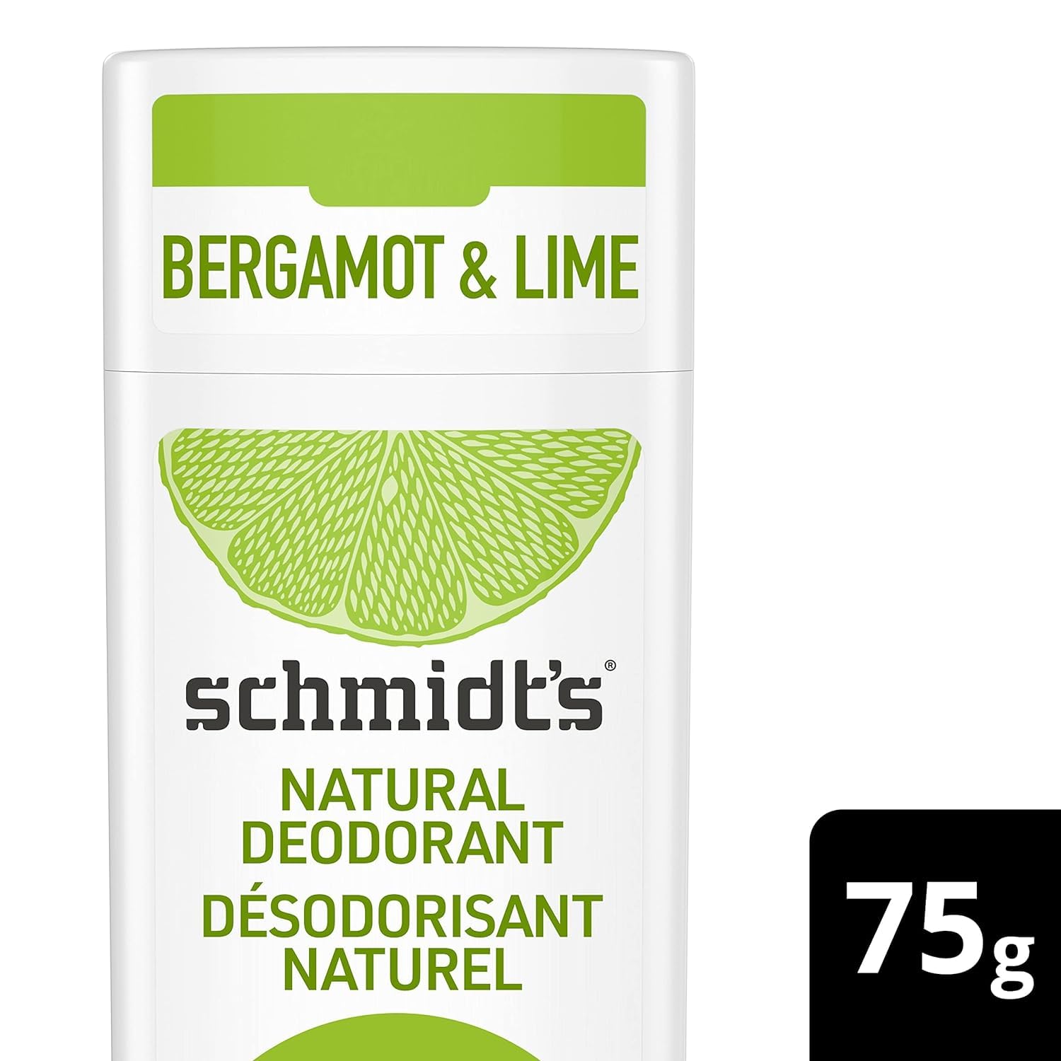 Schmidt's empaque pack de 2 mostrando ahorro y presentación limpia
