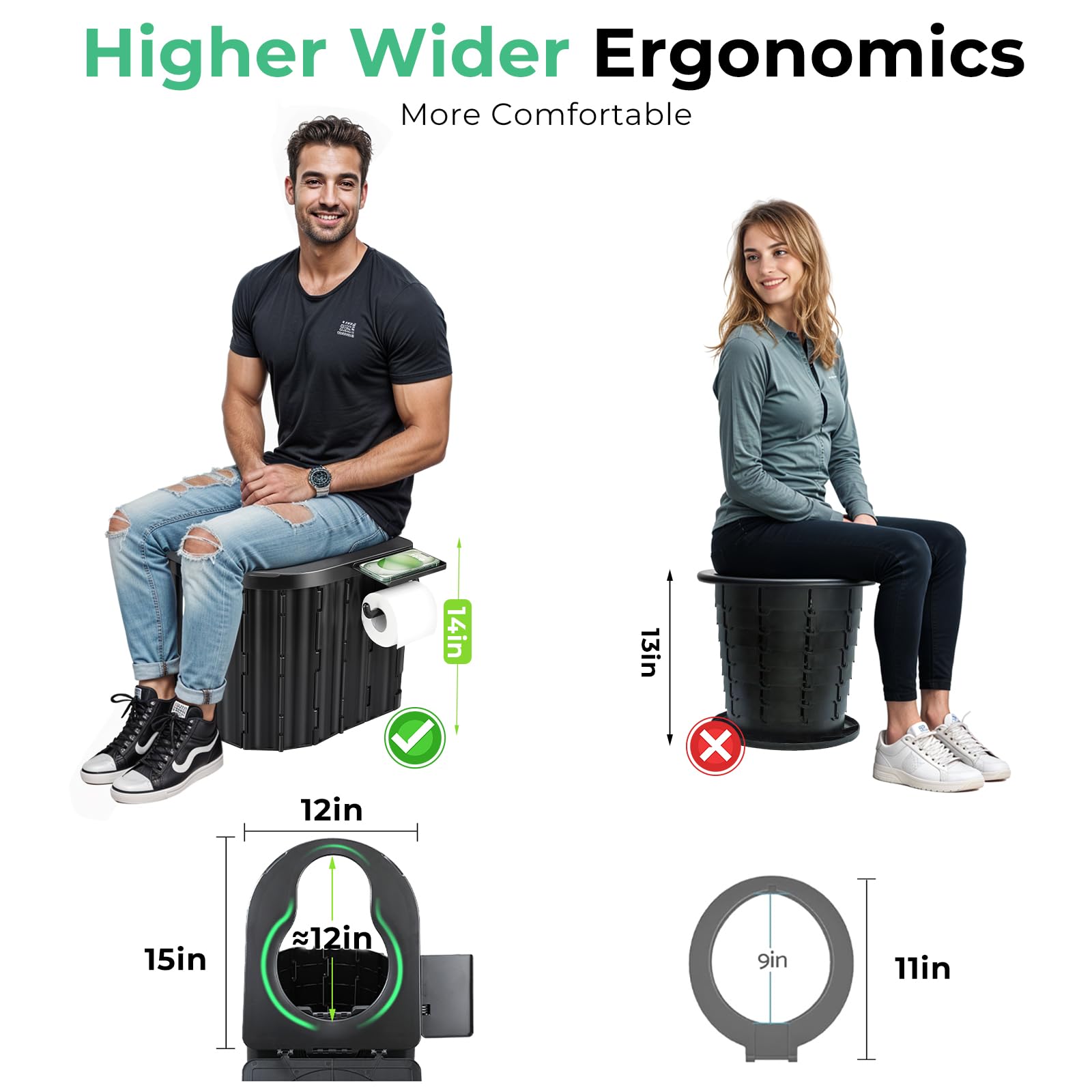 Sckee detalle del asiento ergonómico para mayor comodidad al sentarse