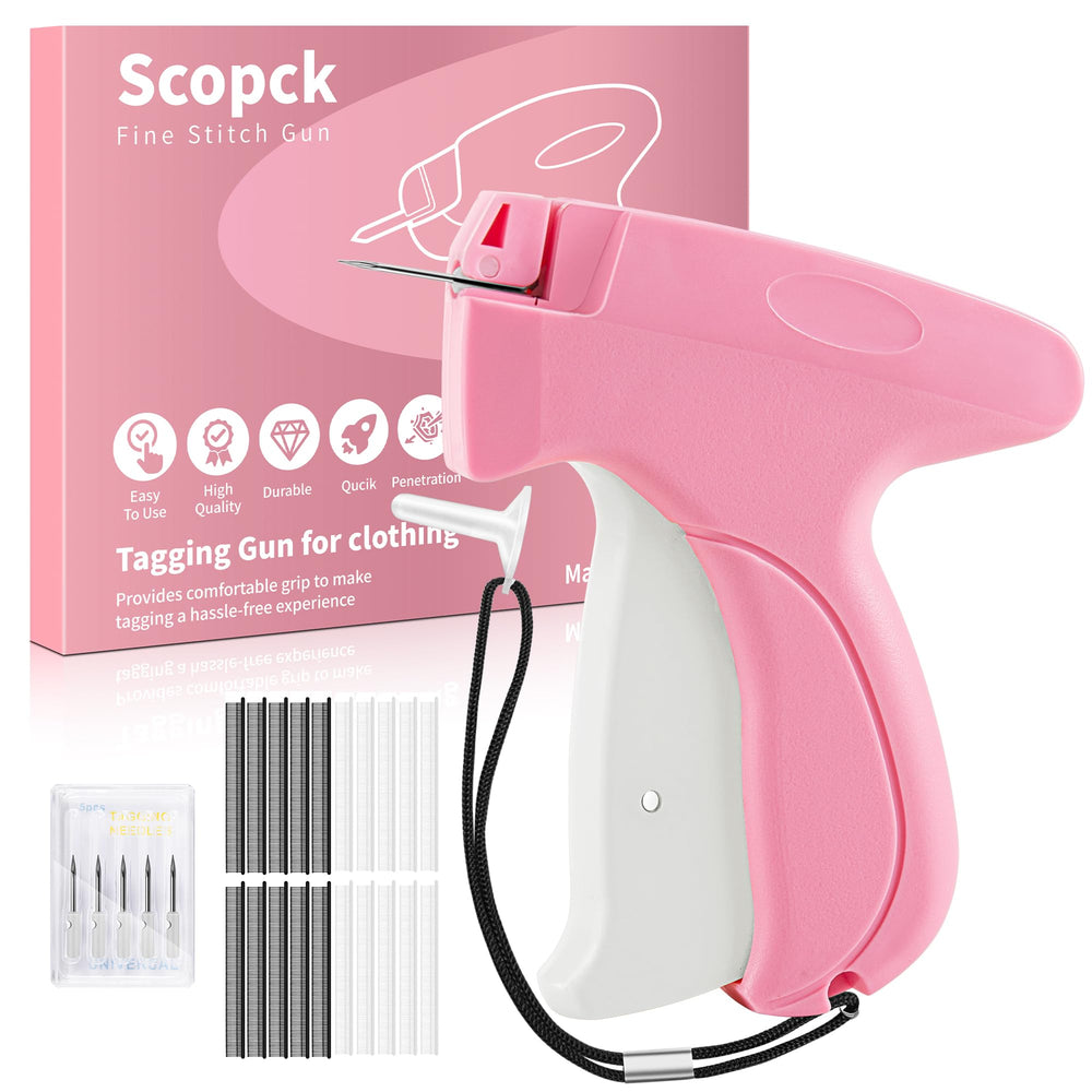 Scopck pistola frontal mostrando diseño ergonómico y fácil manejo