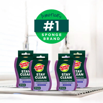 3M Scotch-Brite pack de 8 unidades presentadas para uso doméstico continuo
