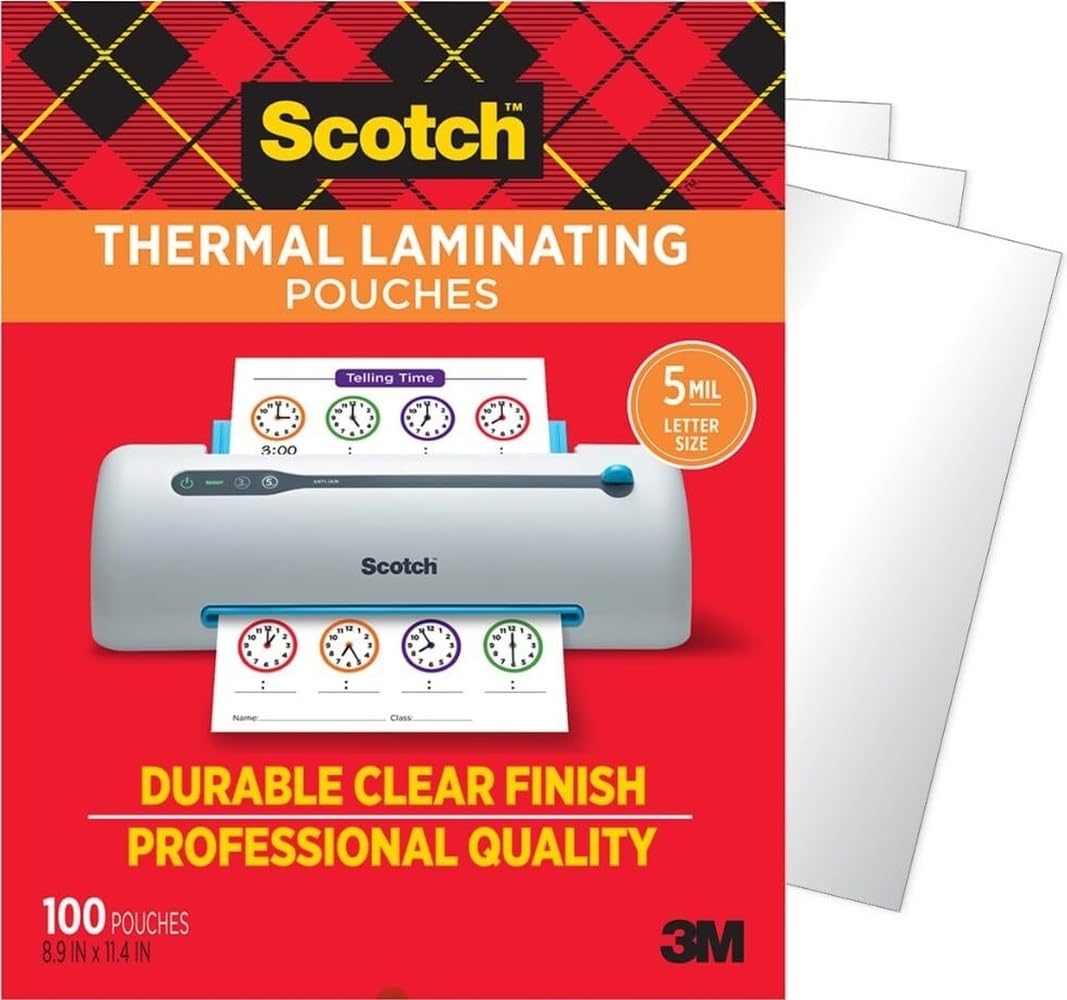 Scotch frente del paquete mostrando 100 fundas y beneficio de cantidad