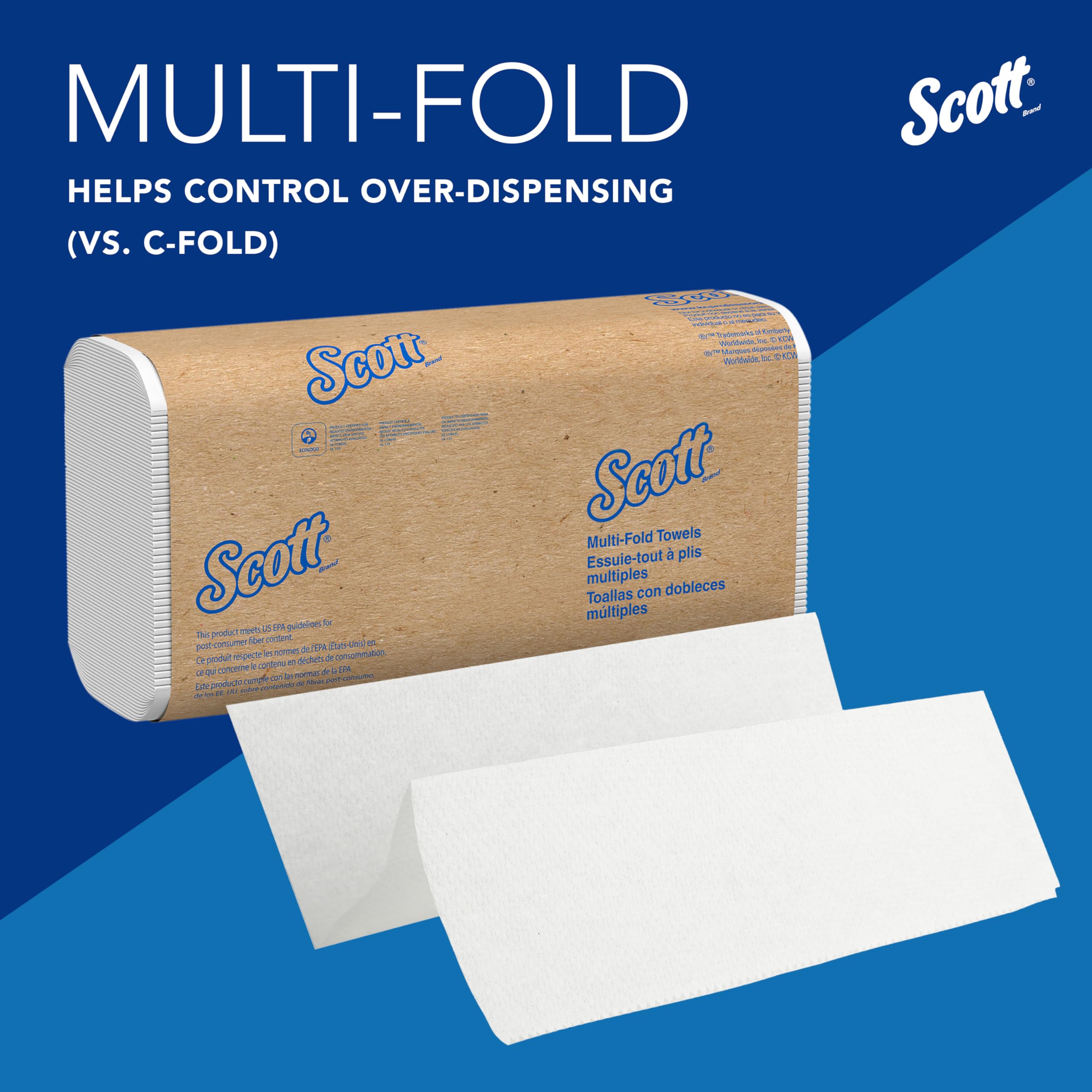 Scott Professional caja a granel abierta con 16 paquetes interiores