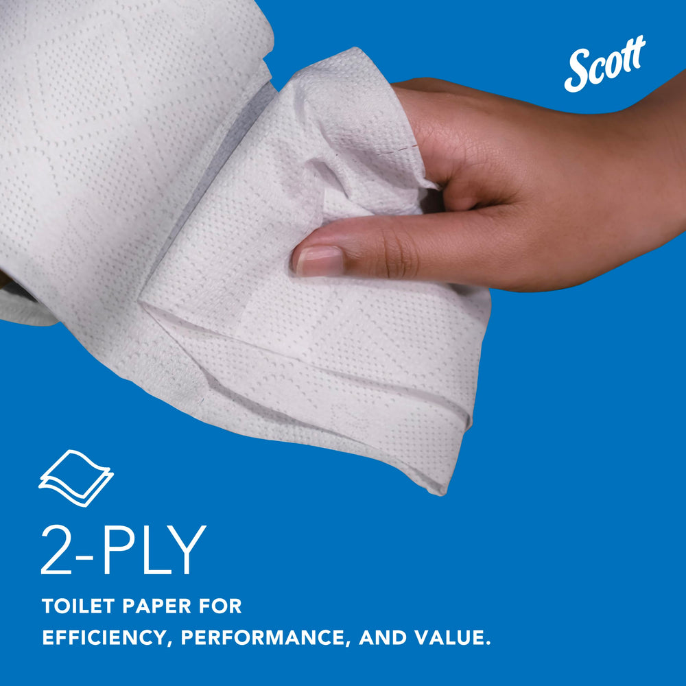 Scott Professional comparación de tamaño del rollo en mano para escala