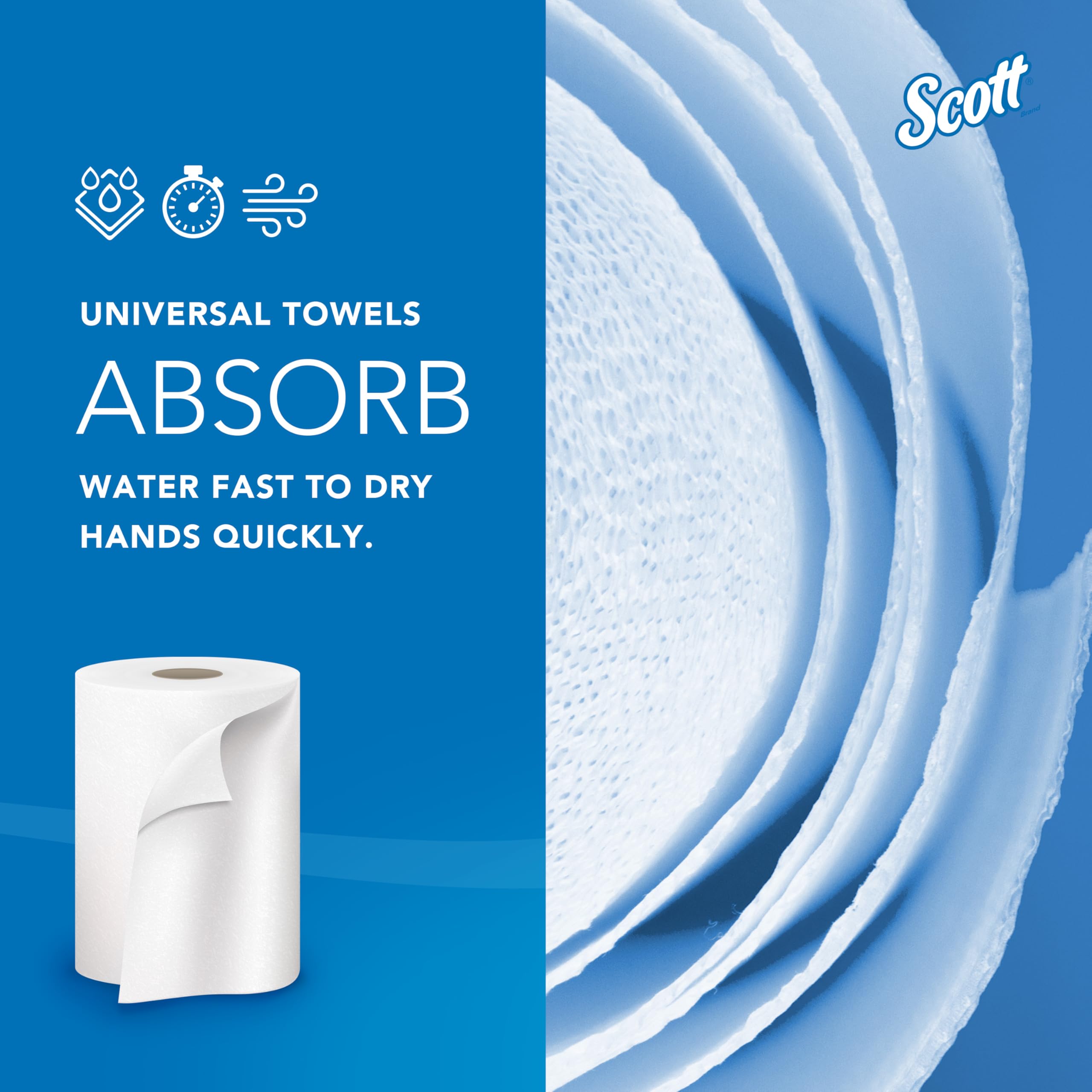 Scott Professional detalle del núcleo 1.5" compatible con dispensadores
