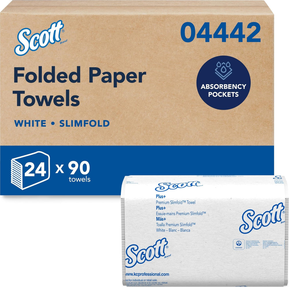 Scott Professional front pack view showing compact bulk packaging and easy storage benefit