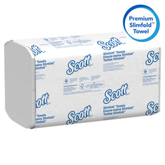 Scott Professional towel unfolded to 7.5x11.6 inches demonstrating full coverage benefit