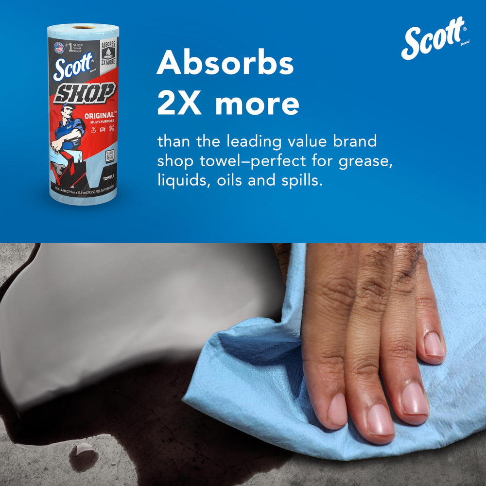 Scott bulk case stacked to highlight 24-roll supply and storage efficiency