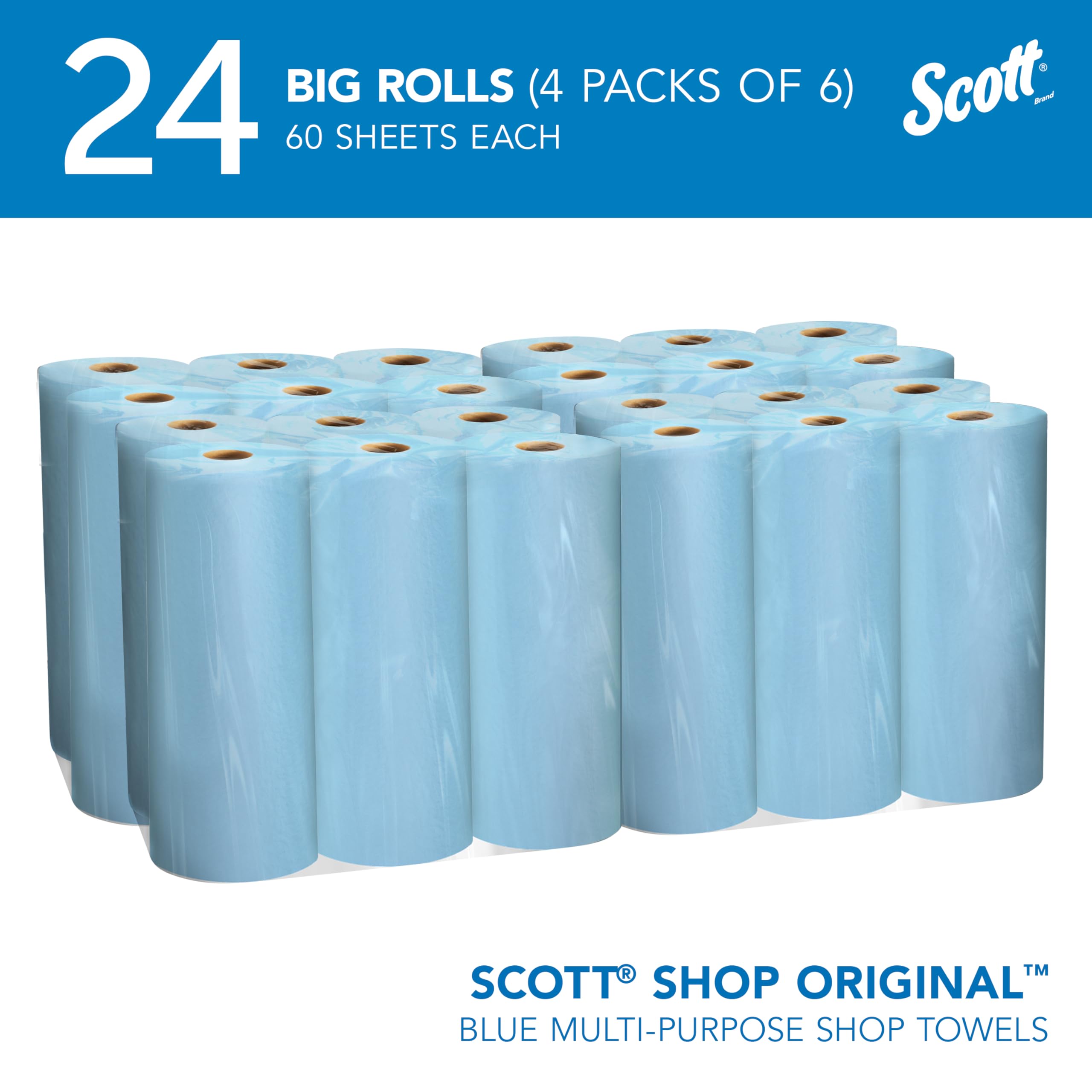 Scott close-up of towel texture showing dense fibers for improved absorption