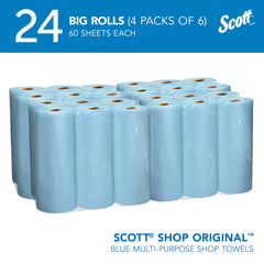 Scott close-up of towel texture showing dense fibers for improved absorption