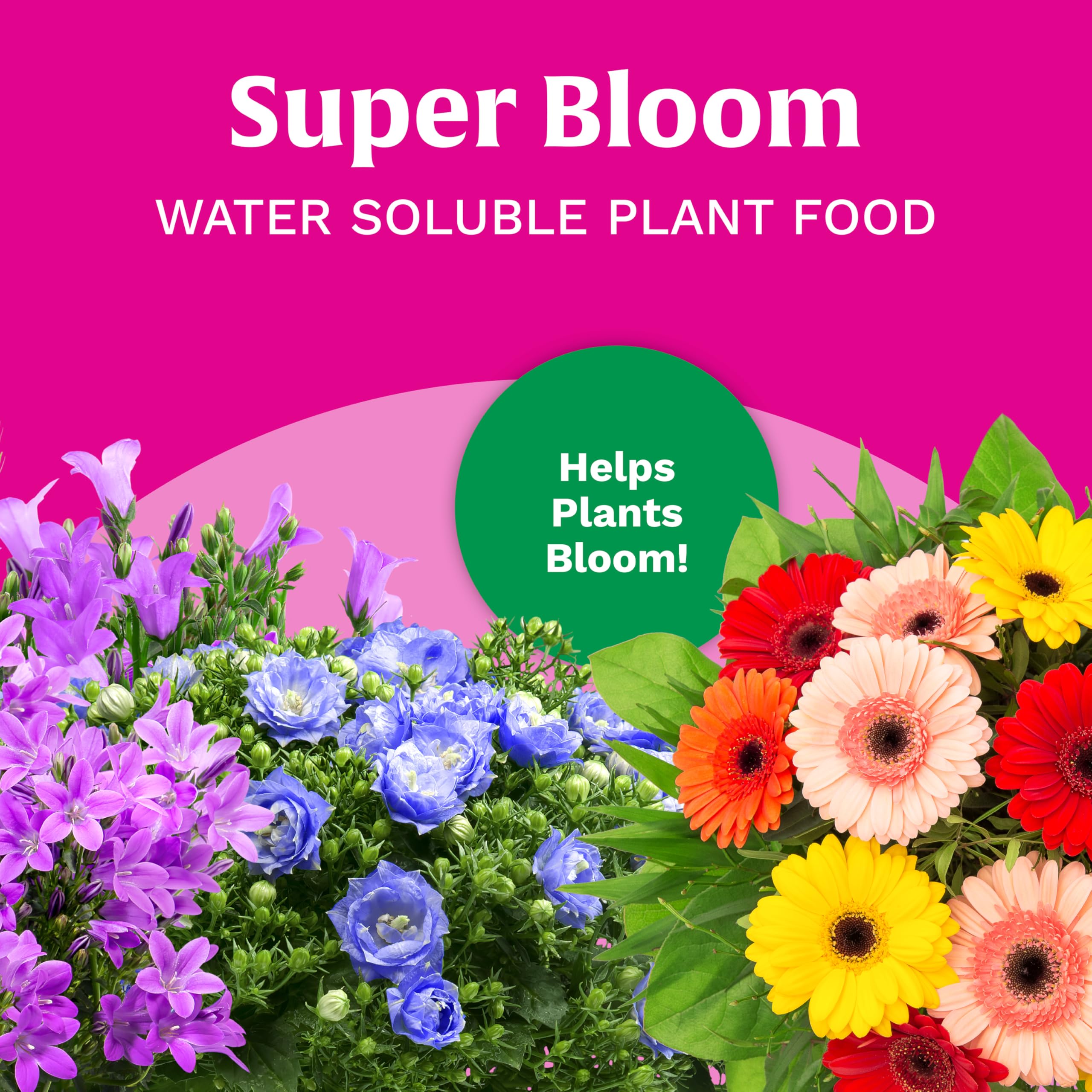 Scotts Super Bloom detalle del cierre del tarro para almacenamiento seguro