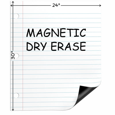 Scribbledo magnetic backing detail demonstrating strong hold on metal surfaces