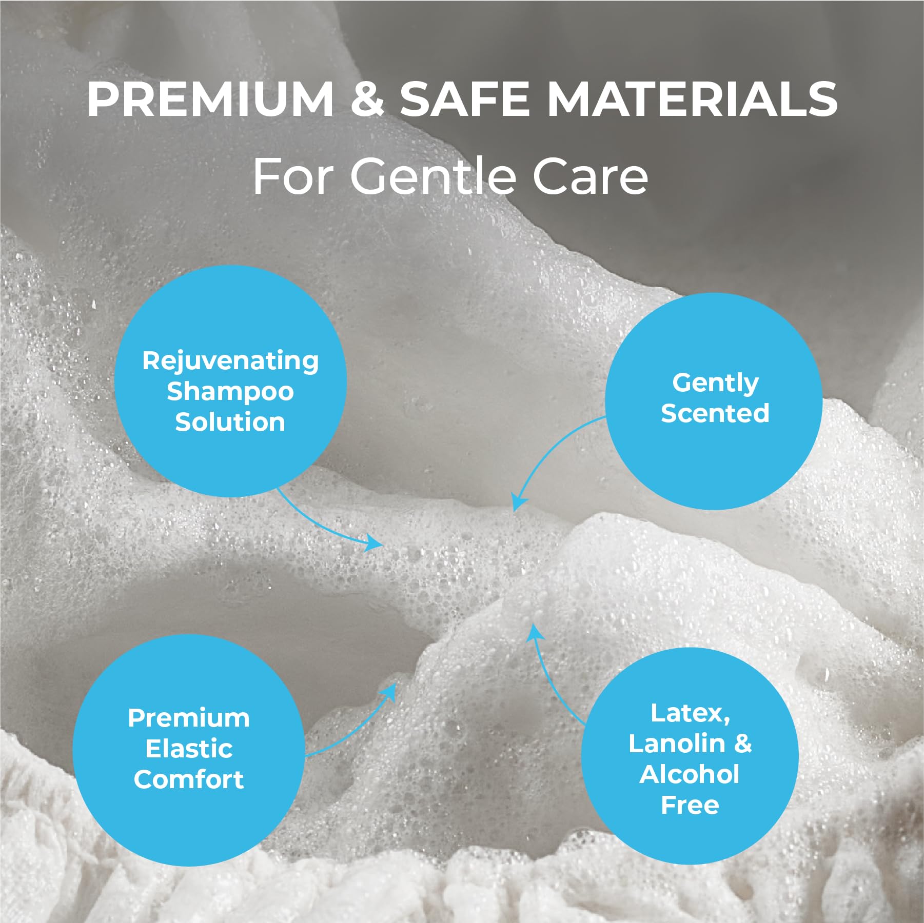 Scrubzz etiqueta con ingredientes que comunica seguridad e información