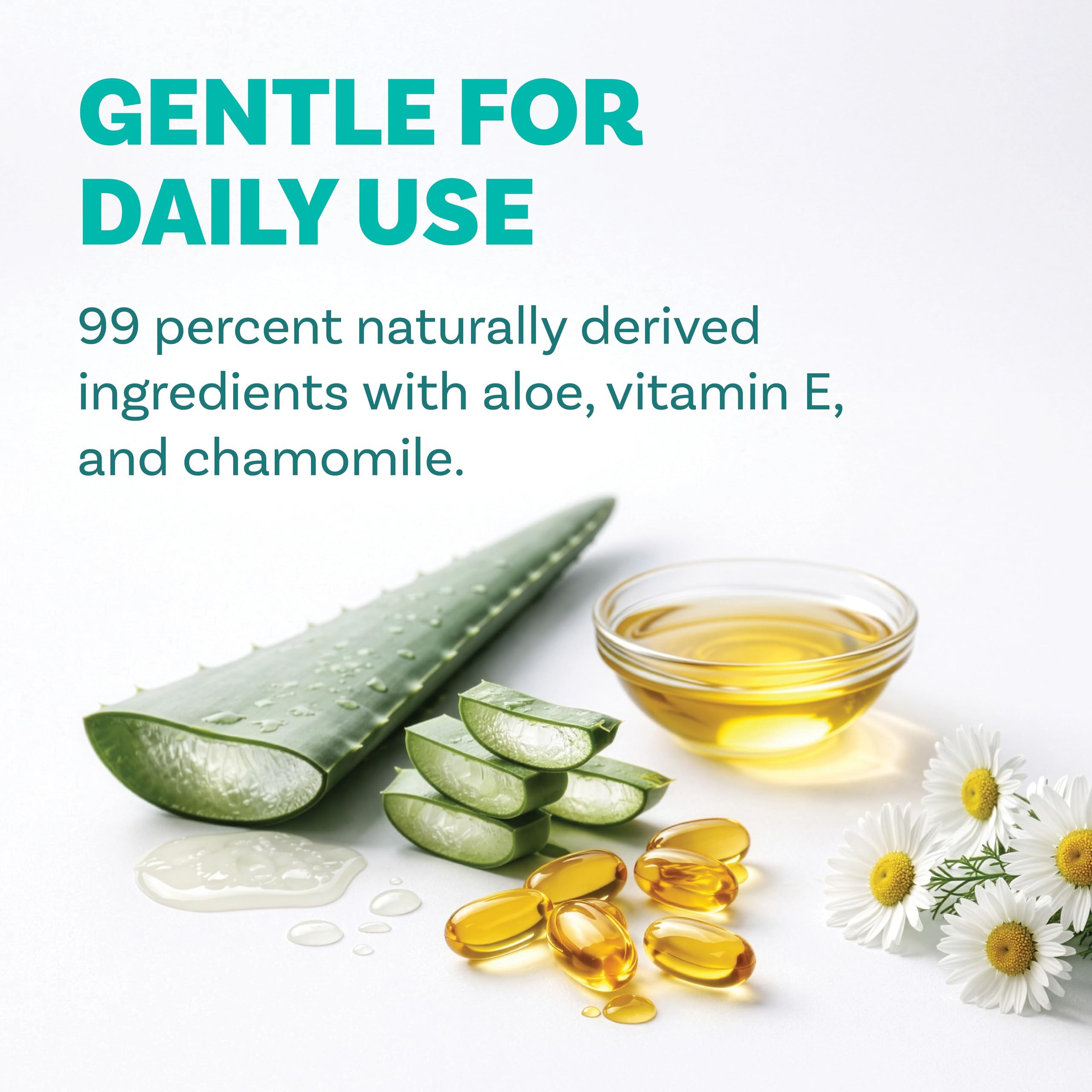 Scrubzz etiqueta con aloe y vitamina E mostrando ingredientes suaves