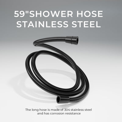 SeaCity shower in use with rain and handheld active showing flexible performance