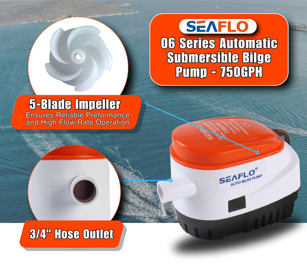 SEAFLO carcasa ignition-protected mostrando protección en compartimentos cerrados