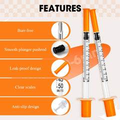searvgrh barrel graduations visible for accurate 0.5ml measurement and repeatable dosing