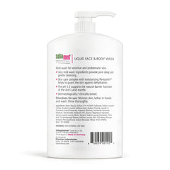 SEBAMED textura del gel transparente que hidrata suavemente