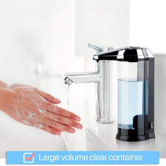 Secura dispenser on bathroom sink showing hands-free use for cleaner daily routines
