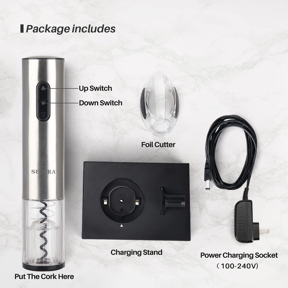 Secura size comparison with hand showing compact footprint for easy storage