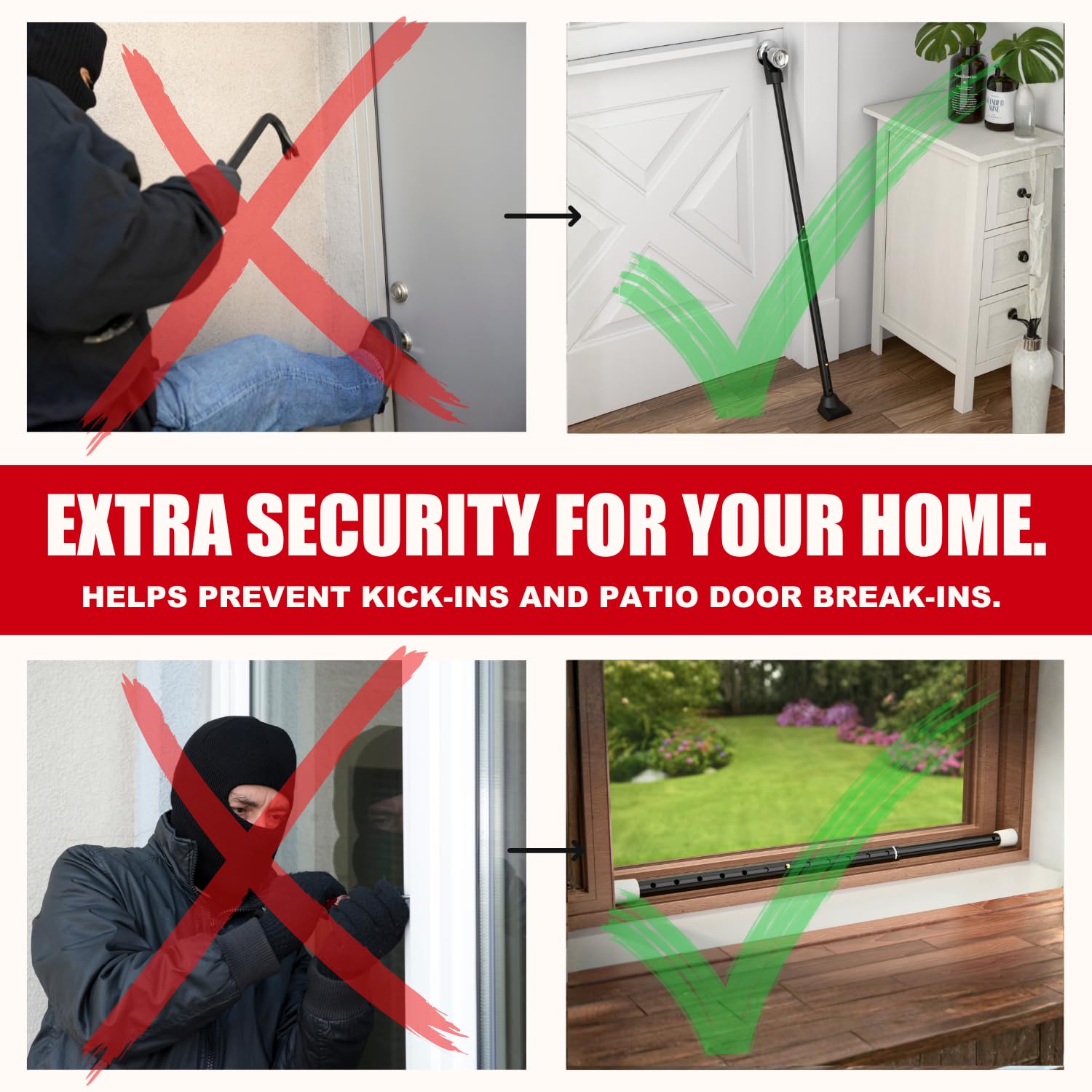 SecurityMan two-pack boxed and unpacked for easy storage and travel